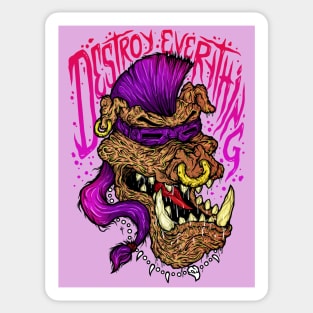 Destroy Everything Sticker